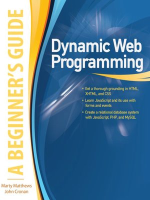 cover image of Dynamic Web Programming